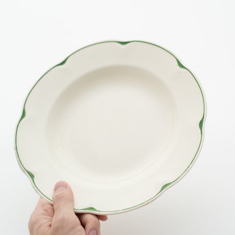 Old Arabia｜Pekka｜soup plate φ24cm｜green