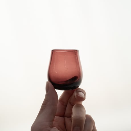 Nuutajarvi｜GN42｜shot glass｜lilac｜①