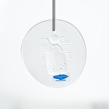 Nuutajarvi｜glass ornament｜angel｜1