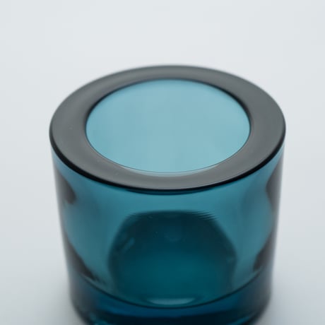 Iittala｜Kivi｜candle holder｜mixed color｜turquoise