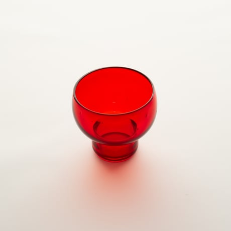 Nuutajarvi｜1119｜glass φ6.5cm｜red