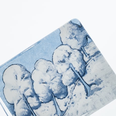 Arabia｜Helja｜glass card｜The silence of snow
