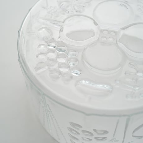 Nuutajarvi｜Flora｜bowl φ15cm｜clear
