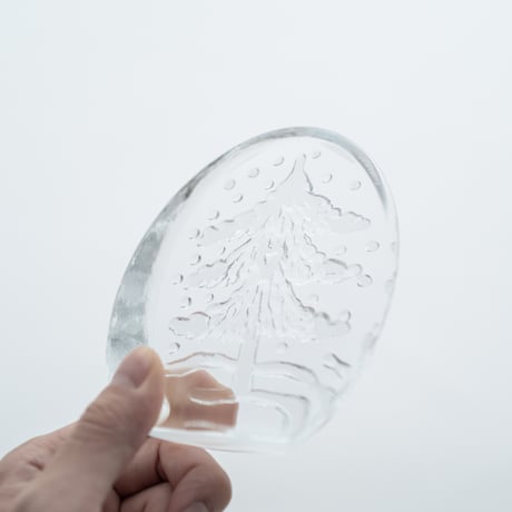 Iittala｜glass object｜christmas tree