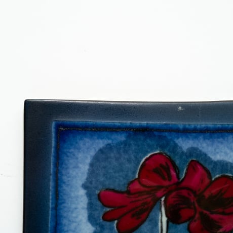 Arabia｜Helja｜wall plate｜amaryllis