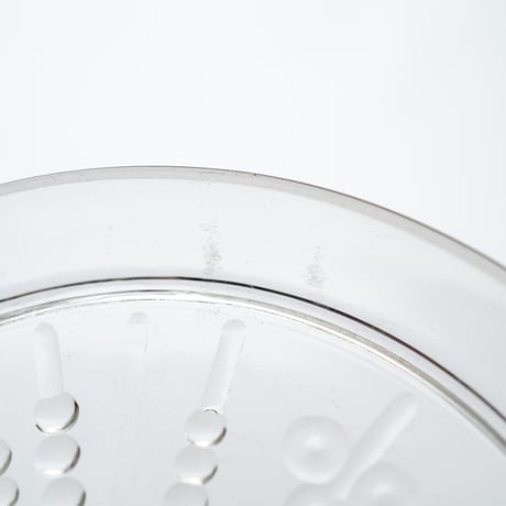 Nuutajarvi｜Flora ｜plate φ17cm｜clear｜1