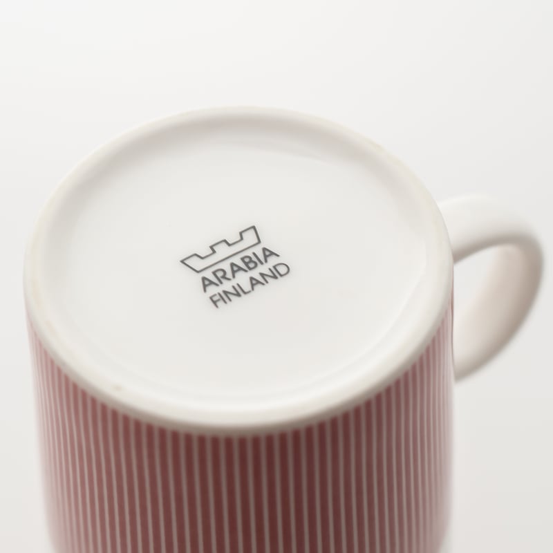 Arabia / Iittala｜Teema｜mug φ8.3cm｜red stripe |