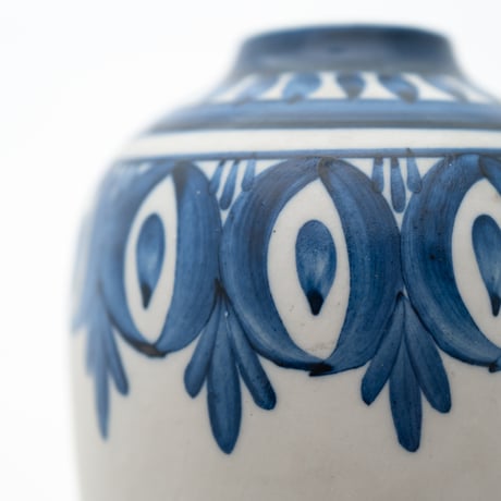 Arabia｜vase H14.6cm｜blue