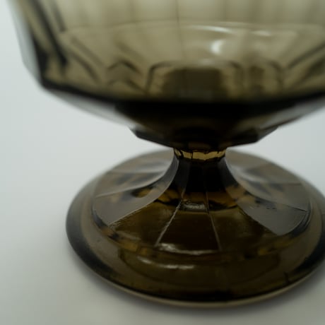 Riihimaki｜bowl 20cm with stem｜smoke
