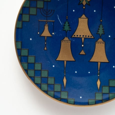 Arabia｜Christmas plate｜bell
