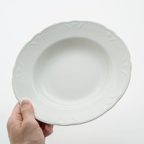 Old Arabia｜FG model｜soup plate φ23.5cm｜white｜3