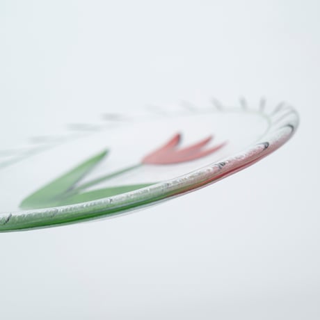 KostaBoda｜Tulipa｜plate 19cm｜red｜1