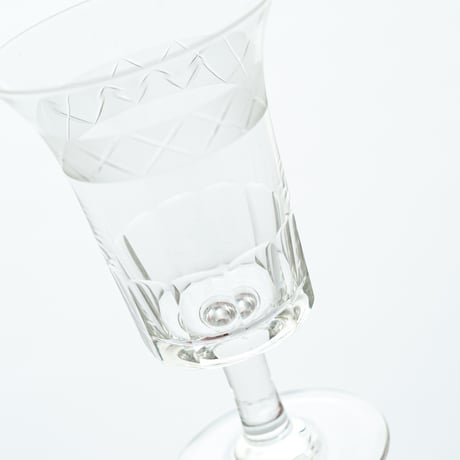 Nuutajarvi｜Antica｜stem glass φ6.6cm