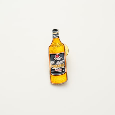 Pin badge｜Finlandia Pineapple｜vodka bottle