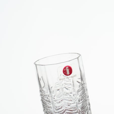 Iittala｜Kuusi｜4 shot glasses and a wooden box
