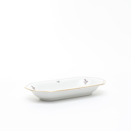 Old Arabia｜Satu｜oval plate 22cm｜house and birds