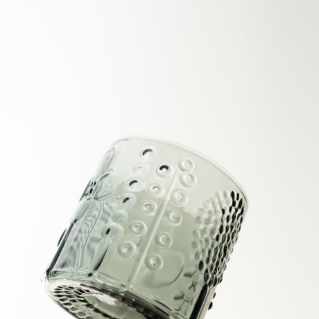 Nuutajarvi｜Flora ｜shot glass φ5.2cm｜grey