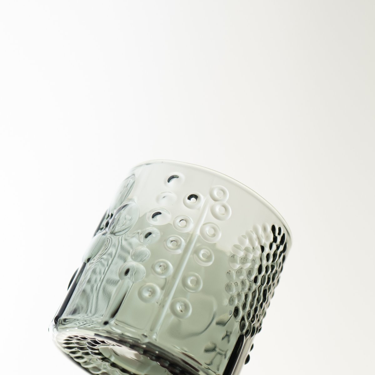 Nuutajarvi｜Flora ｜shot glass φ5.2cm｜grey | lumi
