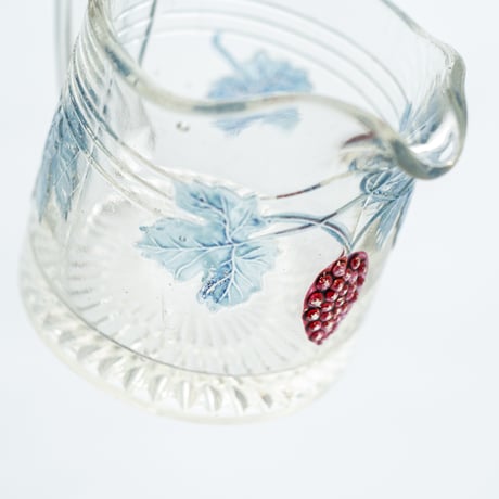 Riihimaki｜Terttu｜creamer φ7cm｜colored grapes