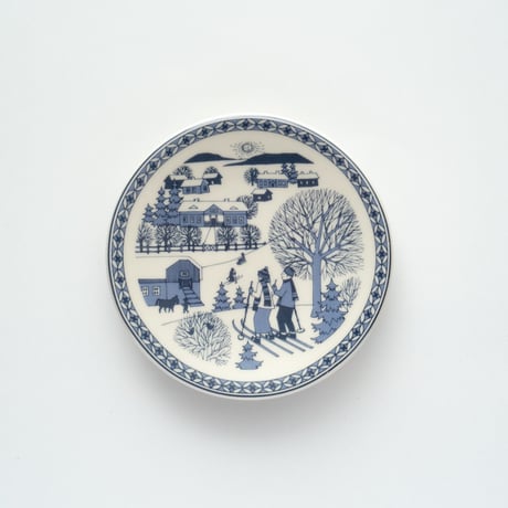 Arabia｜Wall plate｜winter