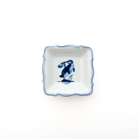 Royal Copenhagen｜Tranquebar｜plate 7.8cm｜penguin