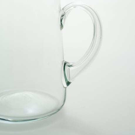 Riihimaki｜1267｜glass pitcher H14cm