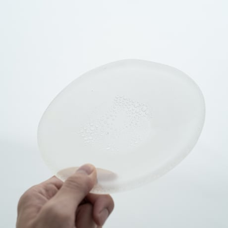 Iittala｜Art glass｜plate φ16cm