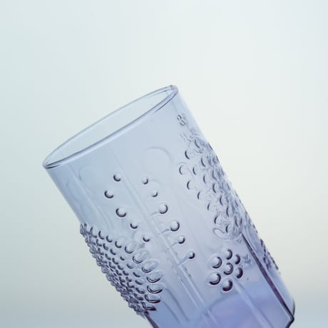 Nuutajarvi｜Flora｜tumbler φ5.8cm｜amethyst