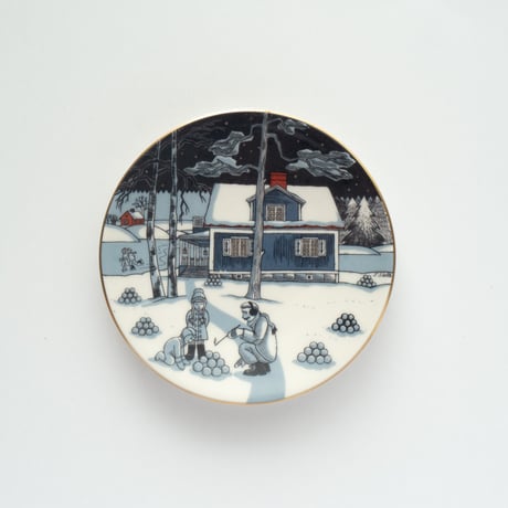 Arabia｜Christmas plate｜Tove｜1994
