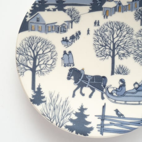 Arabia｜Christmas plate｜Landscape