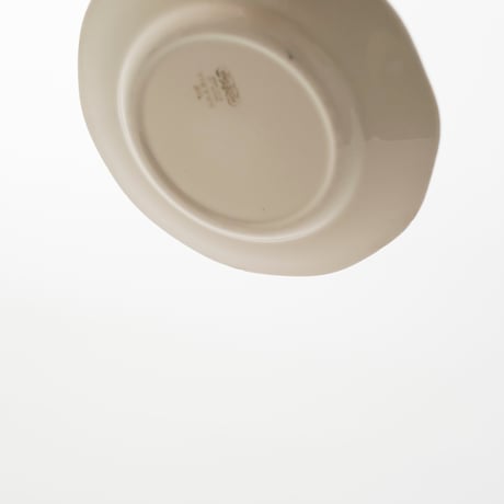 Arabia｜plate φ17cm｜Moderna｜brown flower｜1