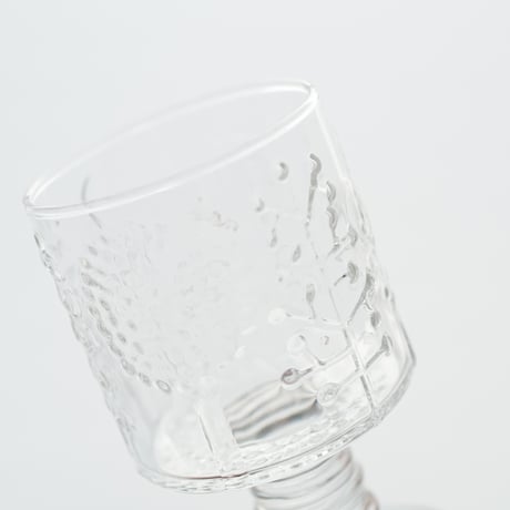Nuutajarvi｜Flora｜shot glass φ5.2cm｜clear