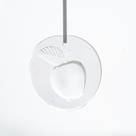 Nuutajarvi｜glass ornament｜apple｜5