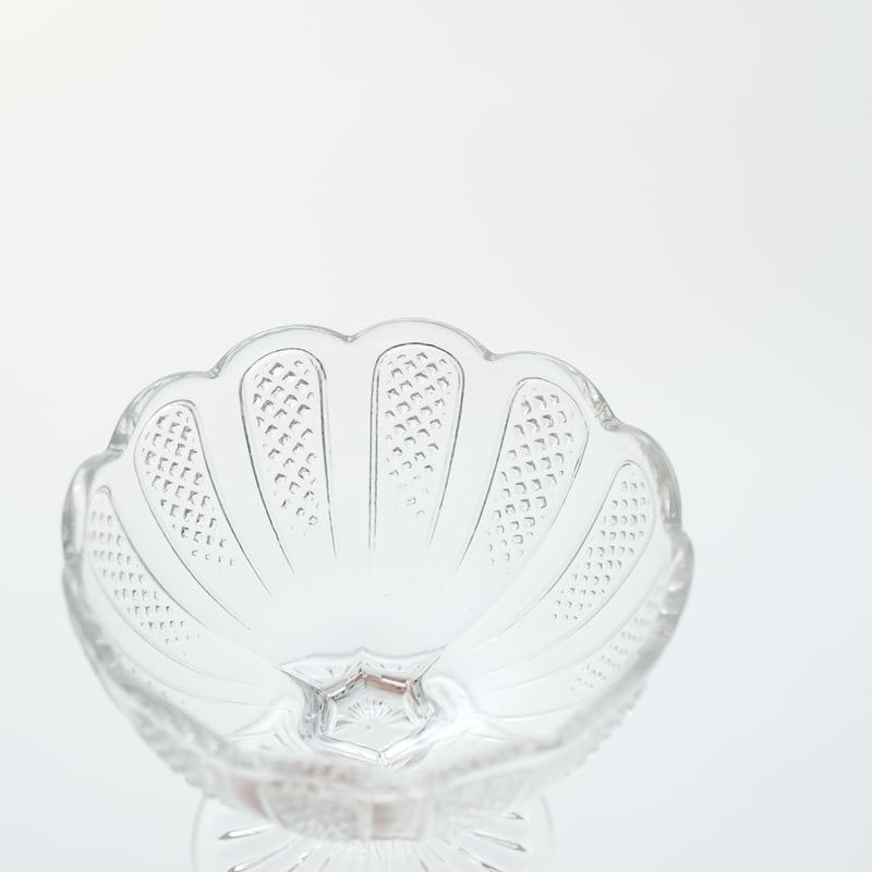 Nuutajarvi｜sugar bowl H8cm｜clear｜03 | lumikka shop
