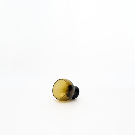 Nuutajarvi｜1119｜glass φ5.2cm｜brown