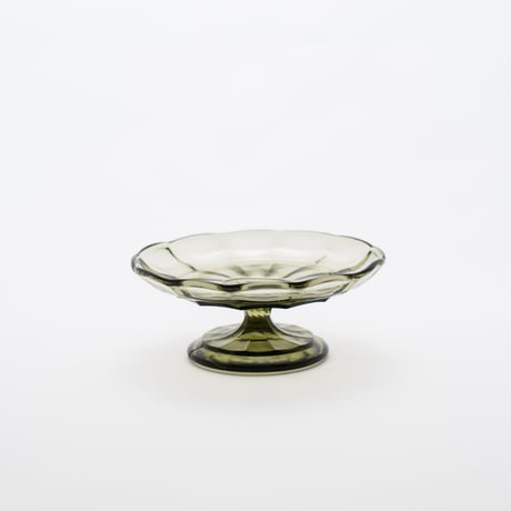 Riihimaki｜footed plate φ14cm｜smoke