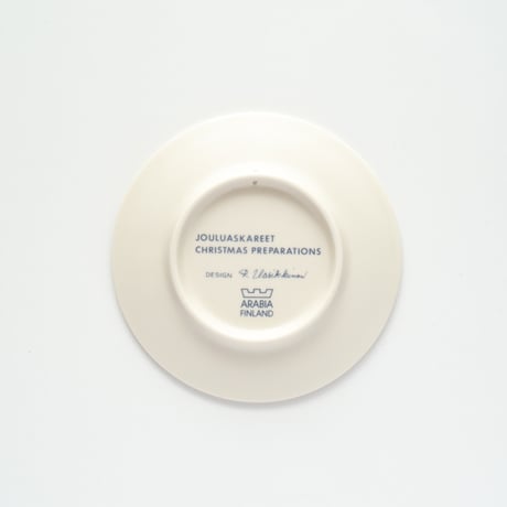 Arabia｜Christmas plate｜Christmas preparations
