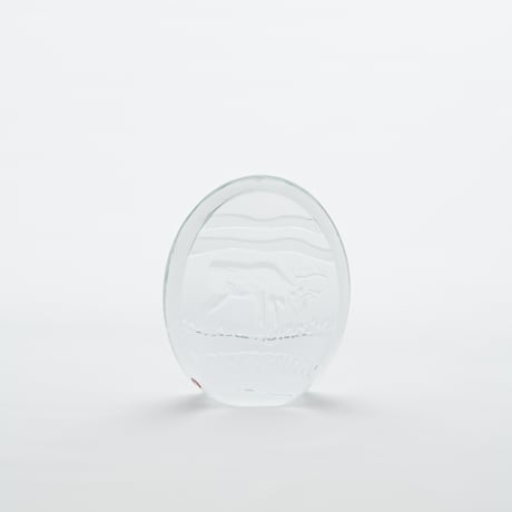 Iittala｜Poro｜glass object｜reindeer