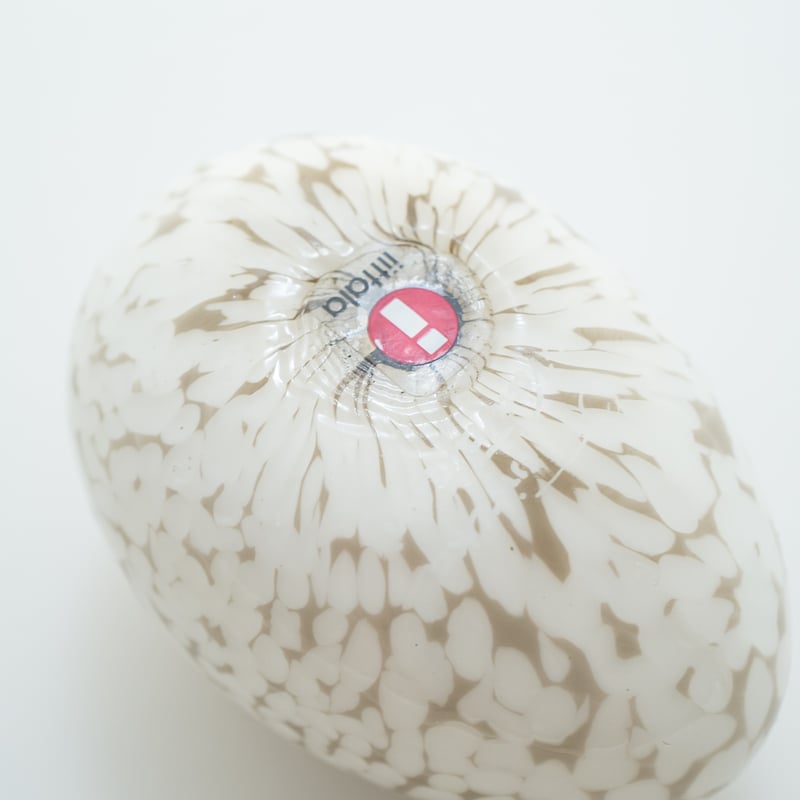 Nuutajarvi / Iittala｜Birds by Toikka｜egg｜white