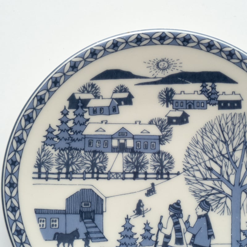 Arabia｜Wall plate｜winter | lumikka shop