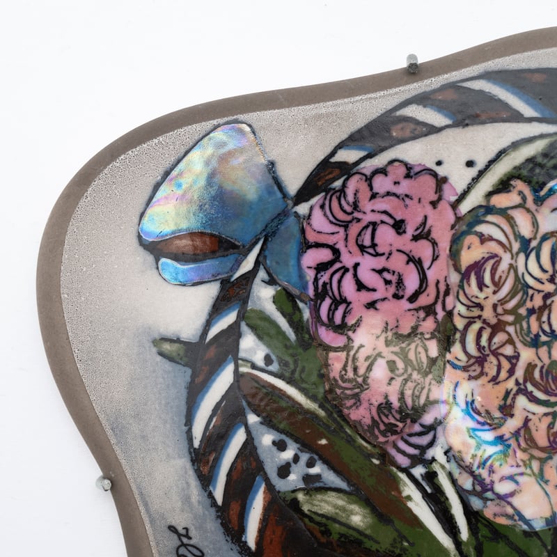 Arabia｜Helja｜wall plate｜Hyacint basket | lumikk