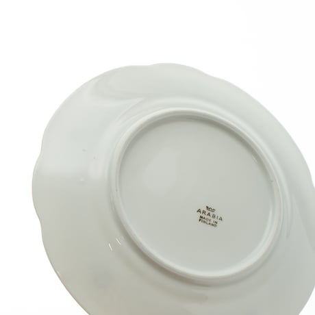 Arabia｜Z model｜plate φ17cm｜dots and flowers