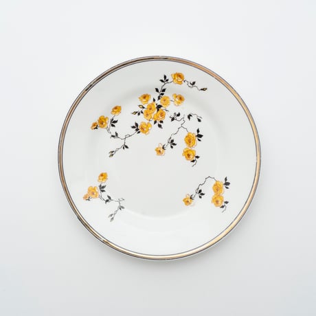 Old Arabia｜plate φ16cm｜yellow rose