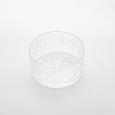 Nuutajarvi｜Flora｜bowl φ15cm｜clear