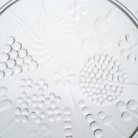 Nuutajarvi｜Flora ｜plate φ17cm｜clear｜2