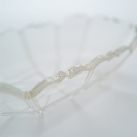 Iittala｜Pekka｜glass tray 18.5cm