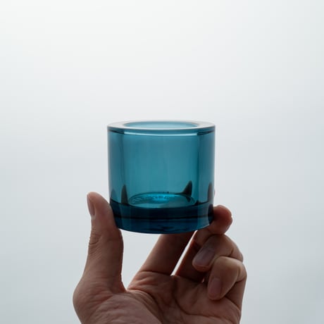 Iittala｜Kivi｜candle holder｜mixed color｜turquoise