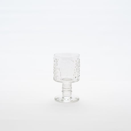 Nuutajarvi｜Flora｜shot glass φ5.2cm｜clear