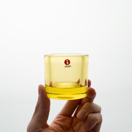 Iittala｜Kivi｜candle holder｜lemon