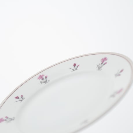 Arabia｜AB model｜plate φ20cm｜pink flower
